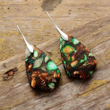 Happiness Communication Jasper Earrings-Your Soul Place